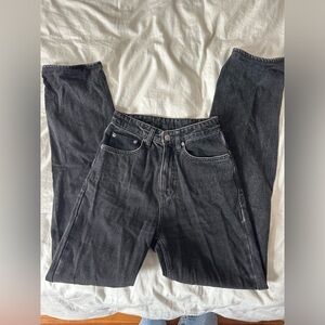 Black Straight leg Jeans